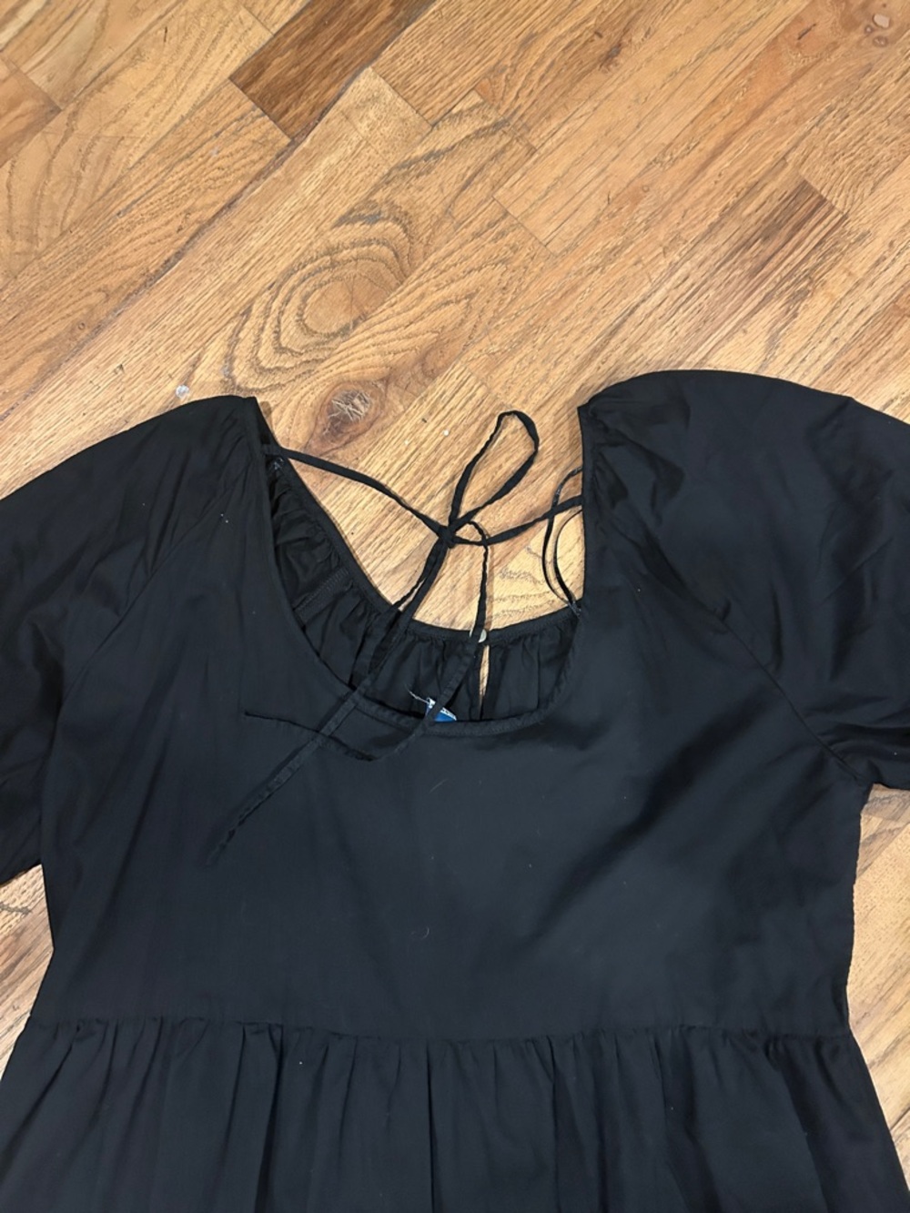 Old Navy Black babydoll Dress - Picture 5 of 6